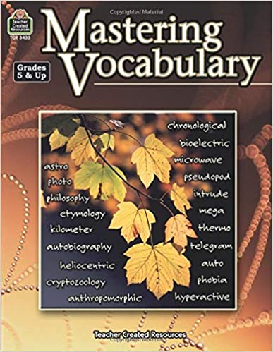 Mastering Vocabulary Book Cover