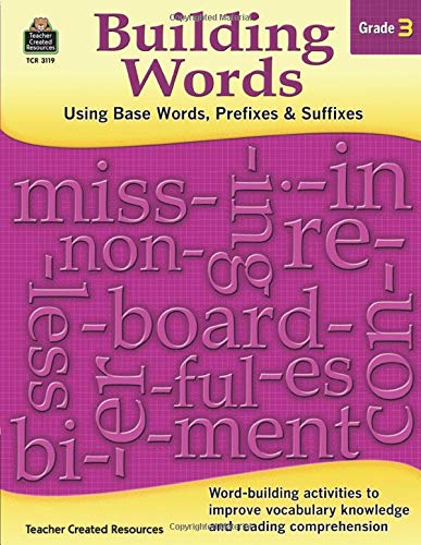 Building Words Grade 3 Cover