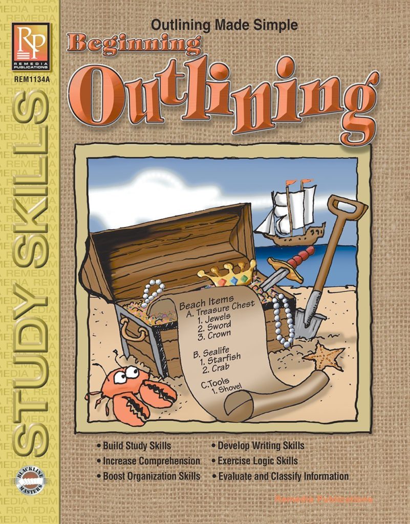 Outlining Grades 5-8 from Remedia Publications front Cover