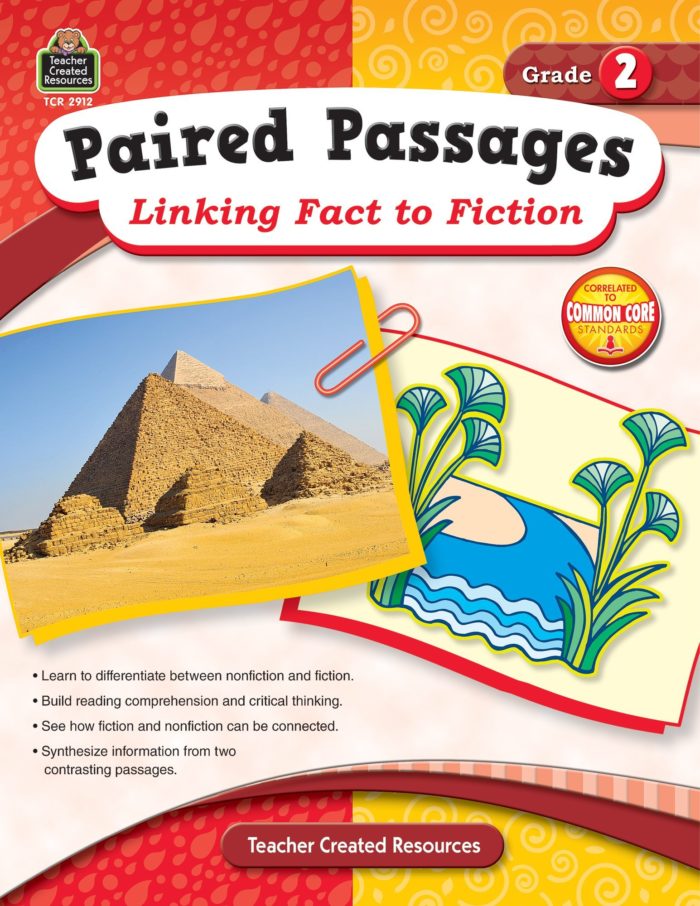 Paired Passages: Linking Fact to Fiction grade 2 front cover