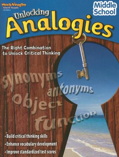 Unlocking analogies middle school front Cover