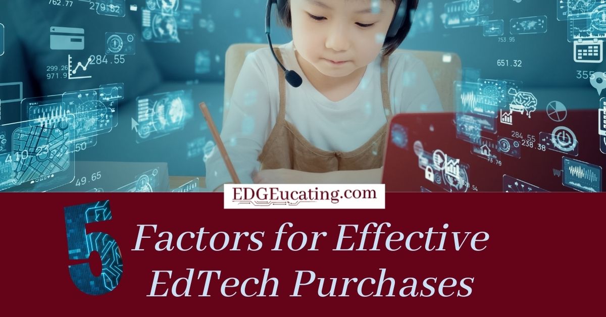 effective EdTech purchases