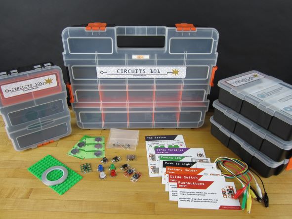 Crazy Circuits Circuits 101 Classroom Kit from Brown Dog Gadgets