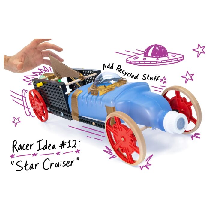 TeacherGeek Rubber Band Racer Basic