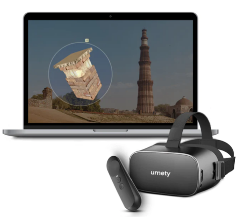 Umety UmakeVR for creating VR content