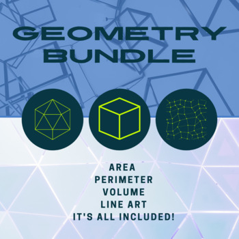 Geometry Worksheet Bundle for Middle Grades