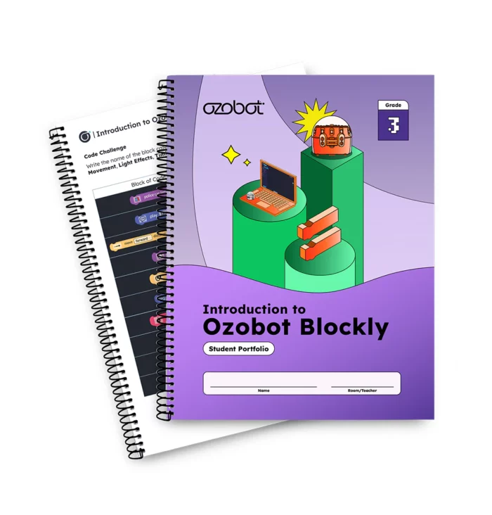 Introduction to Ozobot Blockly 12pk Student Portfolio - Image 4