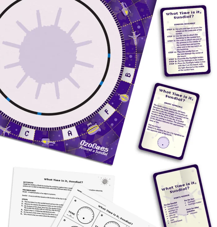OzoGoes Around a Sundial (8 pack) - Image 2