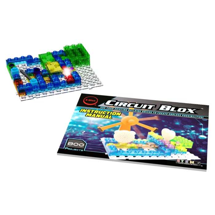 E-Blox Circuit Blox™ BYO Induction Spinner Super Circuit 800 Project Student Set - Image 9